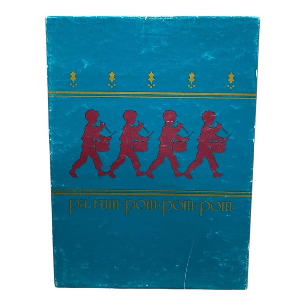 Vintage Mead Holiday Designer Stationery Set – Little Drummer Boy Christmas